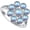 8, variant on 925 Sterling Silver Moonstone Rings for Women Statement Flower Ring Jewelry for Her