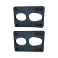 thumbnail image 1 of Soidarity Elevadores de monopatín de 2 piezas, almohadillas de absorción de impacto de cuero PU para monopatín al aire libre, junta de arandela de Patinetes eléctricos 6mm Soidarity OD024804-02, 1 of 6