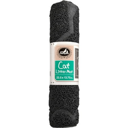 Pet Champion, Cat Litter Mat, Small, Black (Best Litter Tracking Mat)