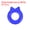 Blue, variant on Cat Shape Eye Glasses Ear Grips, 25 Pairs Anti-Slip Eyeglass Ear Hooks with Box for Sunglasses Ear Hooks, Black