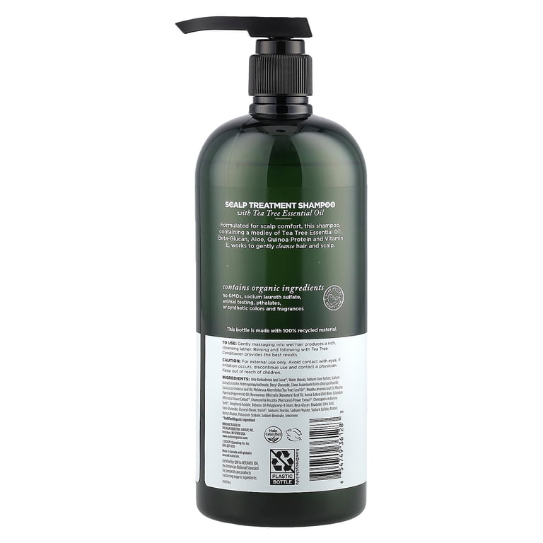 Avalon Organics Scalp Treatment Tea Tree Shampoo, 32 fl oz photo 4