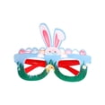 thumbnail image 4 of Marco de Gafas de Pascua Accesorio de Disfraz Orejas de Conejo de Pascua Huevos, 4 of 9
