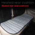 thumbnail image 2 of Car Interior Backseat Heated Cushion Rear Chair Fiber Mat Comfortable Soft Heating Pad Universal Automobile Thickened Mat Mounted Coffee, 2 of 7