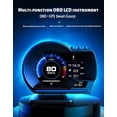 thumbnail image 3 of Heads Up Display for Cars, Digital Speedometer for Car with LCD Display, Car Test Speeding HD Screen Speedometer, Speedometer for Most Auto, Black, 3 of 7