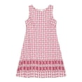 thumbnail image 5 of Summer Dresses for Women Crewneck Sleeveless Casual Loose Mini Sundress Flowy Vacation Casual Dress, 5 of 5