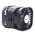 thumbnail image 1 of Ventilador eléctrico de dos cabezas Ventilador ajustable de escritorio portátil plegable portátil de verano con 3 engranajes de viento seitruly HA6978-02B, 1 of 6
