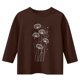 thumbnail image 4 of Blusas y camisas de cuello redondo y manga larga para niños, blusas/camisas de poliéster con estampado de corazones, mangas 3/4 y cuello redondo, elegantes e informales., 4 of 5