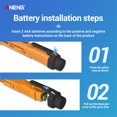 thumbnail image 4 of ANENG VC1010 Non-Contact AC Voltage Tester with Variable Sensitivity 12V-1000V Dual Range Electrical Test Pen LCD Display Portable Voltage Detector with Buzzer and Flashing Light, 4 of 8