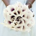thumbnail image 3 of Ramo de flores secas de calas artificiales Ticfox color morado, 3 of 9