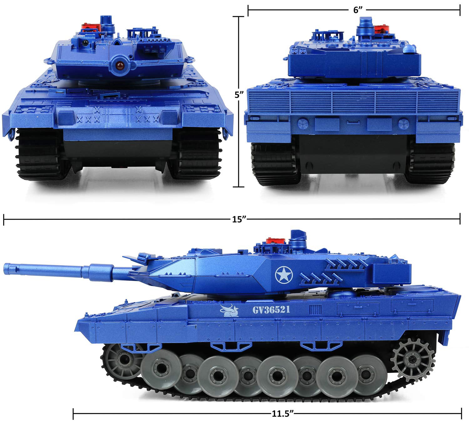 Laser League RC Artillery Vehicle New NIB Battle Tank 