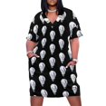 thumbnail image 1 of Vestido holgado con bolsillos de Keith-A-Dot Morrison, vestidos de fiesta 2025, ropa de mujer, vestido largo, vestidos elegantes de noche para boda., 1 of 7