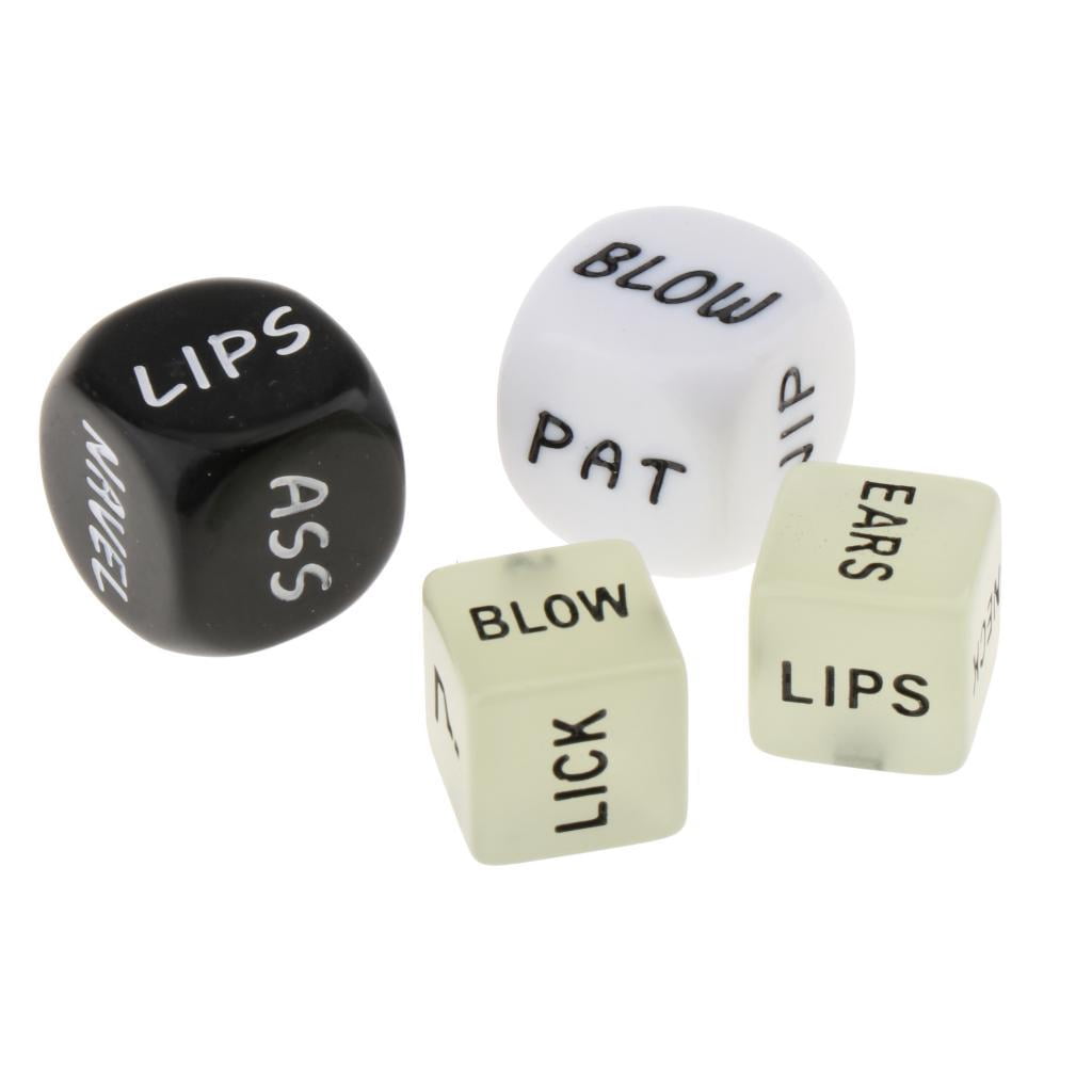 4pcs Adult Dice Games Fantastic Present Gift idea Naughty Rude Saucy Prank  - Walmart.com