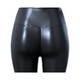 thumbnail image 4 of Uqiangy Night Out Shorts For Women Short Shorts For Women Black Mini Shorts Leather Shorts Women Shorts For Women Sexy Casual Party Shorts For Women Party Shorts Black L, 4 of 7