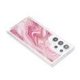 thumbnail image 5 of SaniMore Case for Samsung Galaxy S23 Ultra, Shockproof Ant-fall TPU Backplane Marble Stylish Pattern for Girls Women No-Yellowing Slim Lightweight for Samsung Galaxy S23 Ultra, Rosegold, 5 of 11