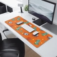 thumbnail image 2 of Long Mouse Pads for Desk,Orange Cartoon Dinosaurs Rockets Planets Desk Mats on Top Of Desks, Desk Mouse Pad Extra Large with 3mm Non-Slip Base and Stitched Edge for Gaming,Work,Home 31.5"x11.8", 2 of 5
