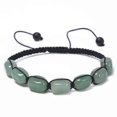 thumbnail image 1 of Pulsera de cuentas de cristal curativas para mujer, piedras preciosas naturales, yoga, reiki, chakras, cuentas de piedra, pulsera trenzada para la ansiedad, joyería ajustable, regalos para hombres, 1 of 5
