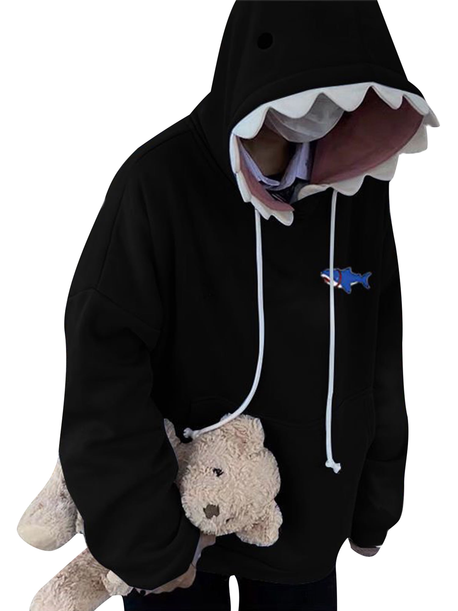 Cute shark hoodie yc24666 – anibiu