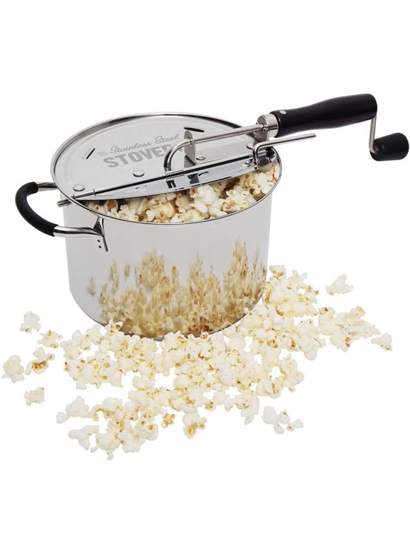 Stovetop Popcorn Poppers in Pots & Pans