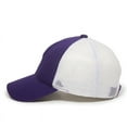 thumbnail image 5 of Outdoor Cap FWT-130 Heavy Garment Washed, Mesh Back-Purple/White-Adult, 5 of 8