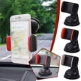 thumbnail image 2 of Universal Car Phone Holder for Windshield & Dashboard, Suction Cup Mount, 360° Rotating Adjustable Arm, Cell Phone Vehicle Cradle for iPhone Samsung GPS, 2 of 8
