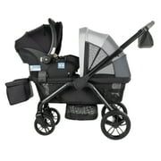 Monbebe Everyday Outings Wagon Stroller, Cobblestone Grey, Toddler, Unisex