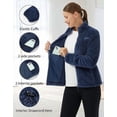 thumbnail image 5 of Pioneer Camp Women's Fleece Jacket Full Zip Up, 5 of 6