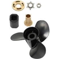 13.25 x 17 Pitch 3 Blade Aluminum Outboard Propeller 48-77344A45 Replacement for Mercury Marine 60 75 90 100 115 125HP Boat Motors 13 1/4 x17