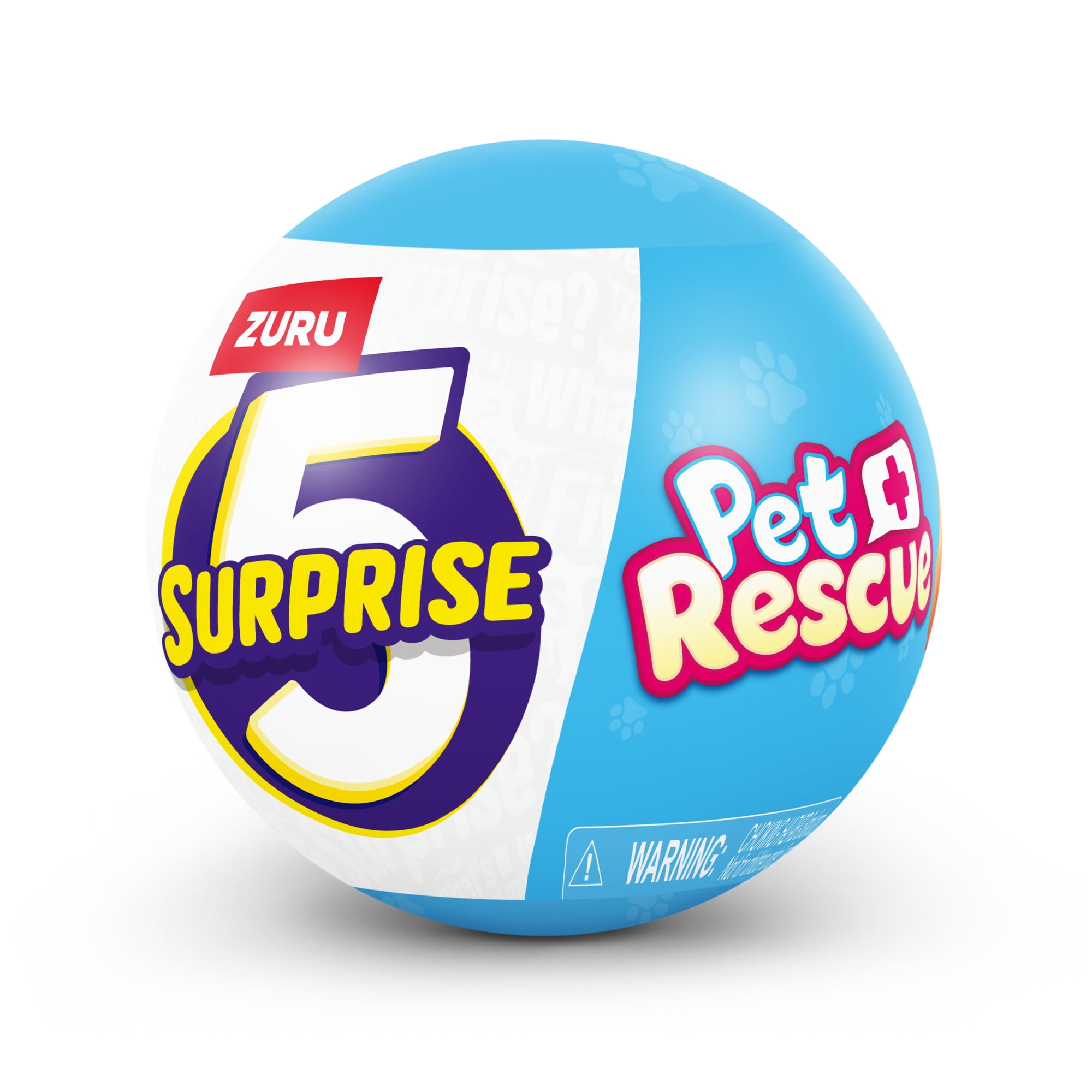 5 Surprise Pet Rescue Series 1 Mystery Collectible Capsule by ZURU