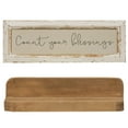 thumbnail image 3 of Count Your Blessings Distressed Frame w/Holder, 3 of 3