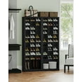 thumbnail image 4 of 11-Tier Shoe Storage Cabinet, Free Standing Closet Organizers and Storage with 31 Open Cubbie, 4 of 7