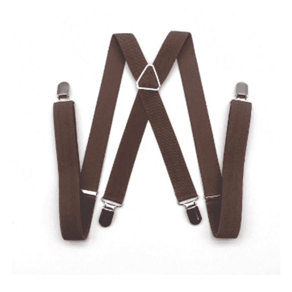 TELOLY 2026 New Suspenders Women Fashion Tool Belt Suspenders Adjustable Length Suitable for All Seasons Suspenders for Men,Brown