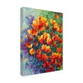 thumbnail image 3 of Trademark Fine Art Marion Rose Cal Poppies Canvas Wall Art - 35x47, 3 of 5