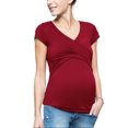 thumbnail image 3 of Lucakuins Maternidad Enfermería Tank Tops para mujeres verano sin mangas lactancia embarazada doble capa chaleco pulóver camisetas Lucakuins  moda, 3 of 6
