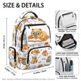 thumbnail image 4 of Bulopur Capybara Kids Backpack for Boys Bookworm Print School Bag Lightweight Multi-Pocket Book Bag Gift for Son, 4 of 7