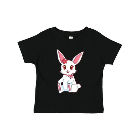 

Inktastic Happy Easter Girl Bunny in Pink Gift Toddler Toddler Girl T-Shirt
