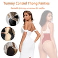 thumbnail image 4 of Tanga Tummy Control Shapewear Werena para mujer, color rojo, talla S, 4 of 7