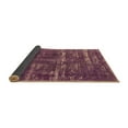 thumbnail image 2 of Ahgly Company Indoor Square Oriental Brown Industrial Area Rugs, 5' Square, 2 of 4