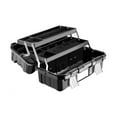 thumbnail image 1 of Caja de herramientas de almacenamiento Zulema plegable de 19 pulgadas 3 niveles, 1 of 8
