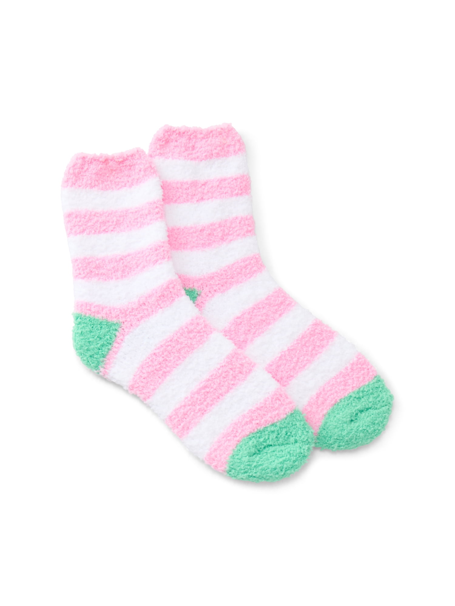 Hello Kitty Women's and Women's Plus Christmas Print Henley Sleepshirt and Plush Socks Set, 2-Piece, Sizes XS-3X