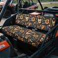 thumbnail image 3 of HUIACONG Sunflower UTV Seat Covers Waterproof Polyester Breathable Universal UTV Seat Covers Non-Slip Soft Fit for Kawasaki Mule 4010, 3 of 7