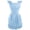 Light Blue, variant on Fiykzur Retro Adjustable Ruffle Apron with Pockets, Small to Plus Size Ladies