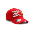 thumbnail image 1 of KNITE Gorra Fútbol Canadá Roja Copa 2026 Fan Sport Ajustable Bordada 3D, 1 of 5