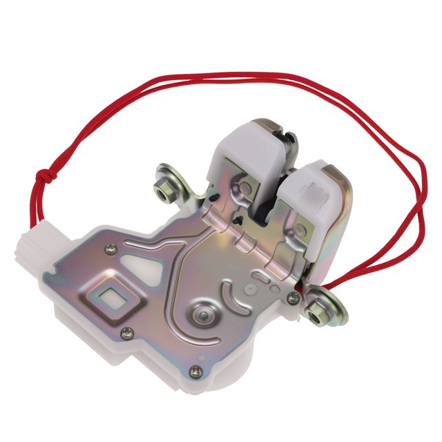 Actuador de bloqueo del pestillo del maletero trasero Unique Bargains para Toyota Rush F800 2017-2023, actuador de pestillo trasero de 4 pines 69350BZ170 tono plateado plástico blanco metal
