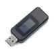 thumbnail image 1 of Eigraketly Probador de USB Reemplazo portátil Función de memoria digital Electrónica Medidor de datos de temperatura actual Medidor Medidores de medidas dimensionales Negro, 1 of 6