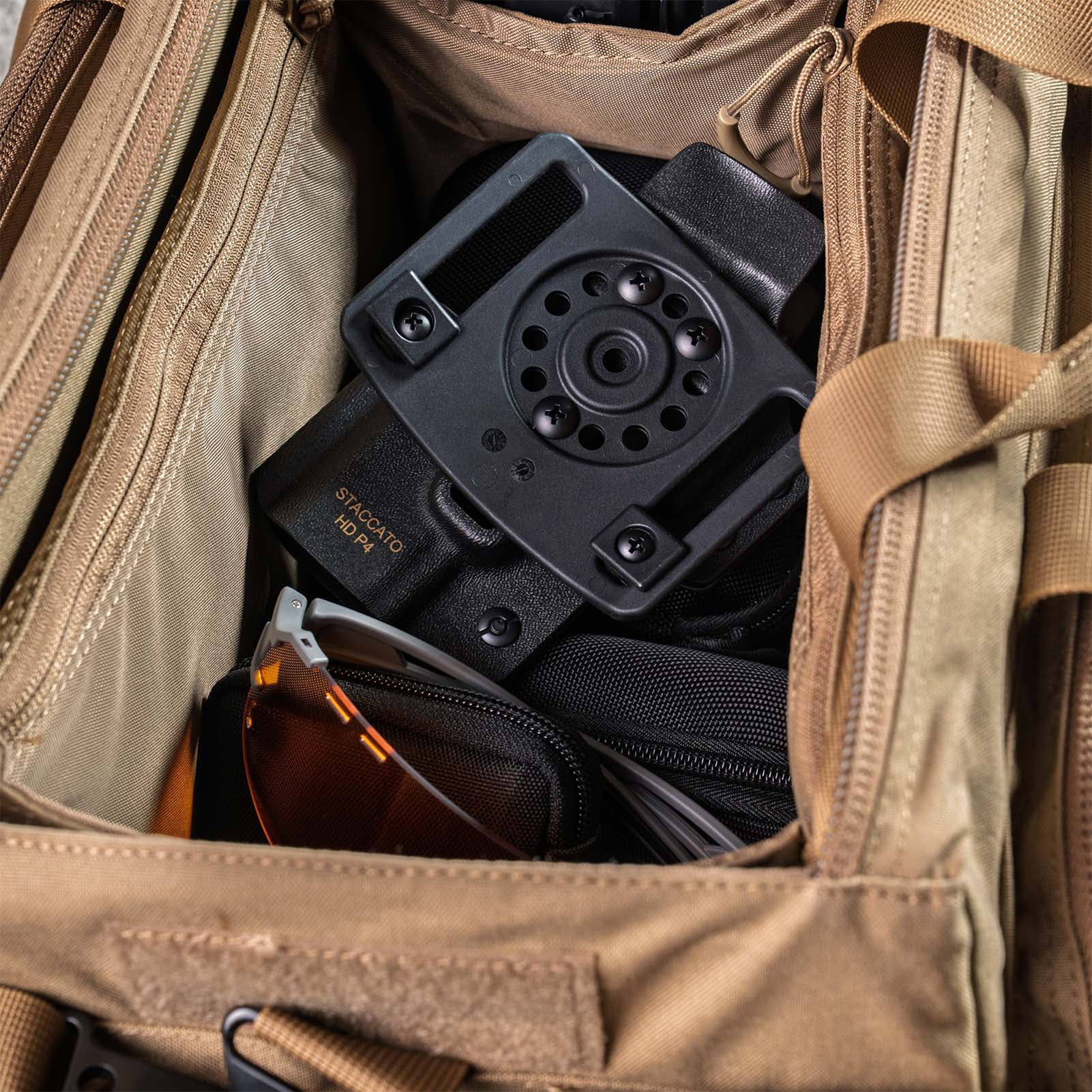 GRITR Ambi OWB Kydex Holster; Fits Staccato HD P4/P4.5/C3.6