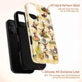thumbnail image 4 of Whimsical Curious Monkey Fall Harvest and Pumpkin Carving Phone Case, Durable Protective Cover Compatible with iPhone Models 16 15 14 13 12 11 Pro Max Plus Mini, 4 of 6
