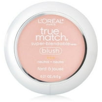 L'Oreal Paris True Match Super Blendable Blush, Powder Texture, Precious Peach, 0.21 oz
