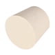 thumbnail image 5 of Tapón de Caucho Sólido con Forma Cónica Único para Tapón de Tubo de Laboratorio 1.14" x 1.46" x 1.22" Blanco 3Pcs, 5 of 5