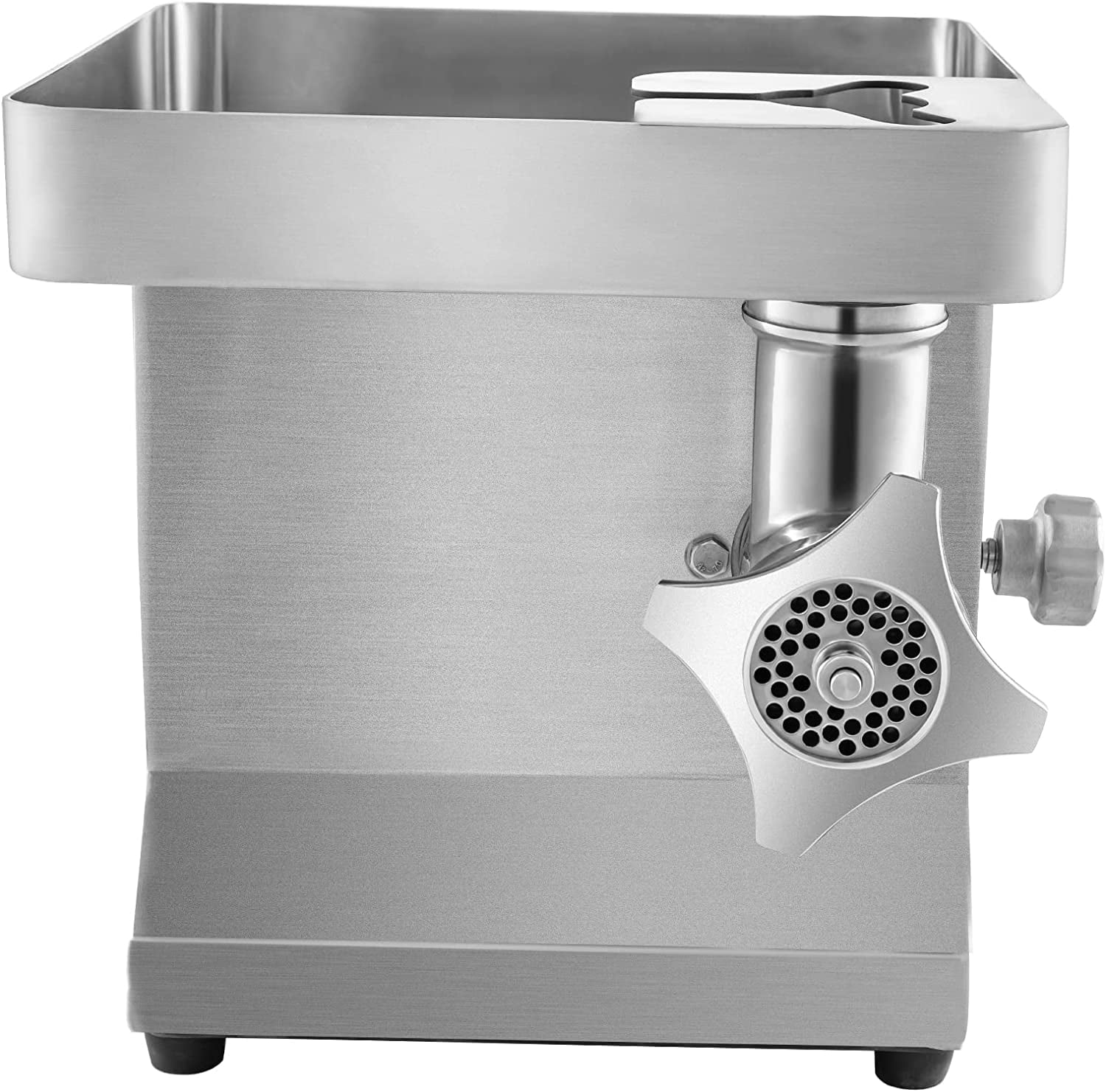 VEVOR 1100-Watt Silver Electric Meat Grinder 550 lbs./Hour Commercial  Sausage Stuffer Maker 1.5-HP for Industrial and Home Use  1100WJRJ90800X001V1 - The Home Depot