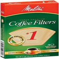 thumbnail image 1 of Filtros de Café Melitta 620122#1 Color Marrón Natural Paquete de 40, 1 of 2